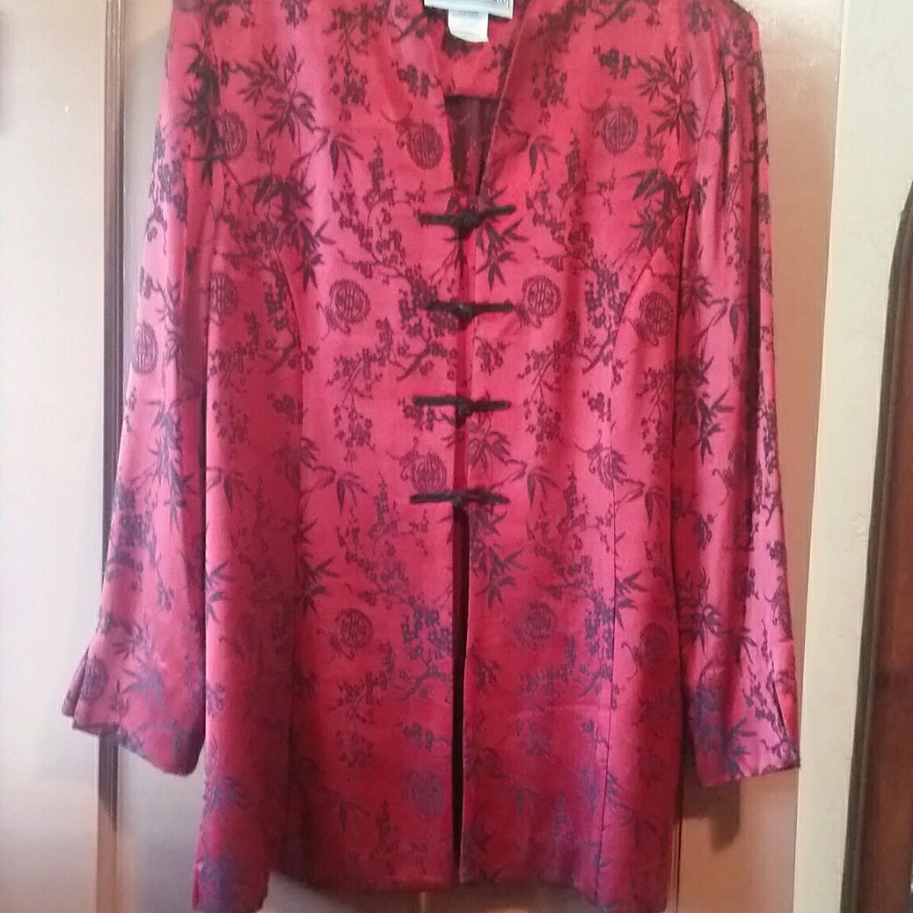 'Silk' Asian style jacket